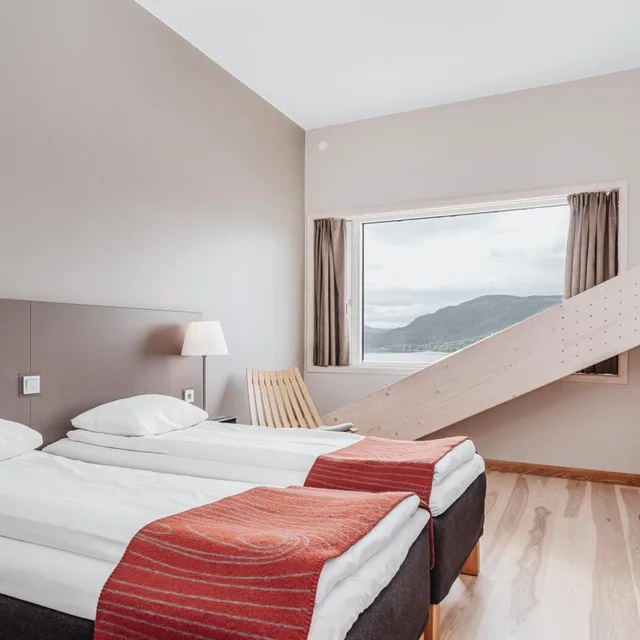 غرفة بسرير مزدوج، Wood Hotel Frichs Hotel and Spiseri 1/9