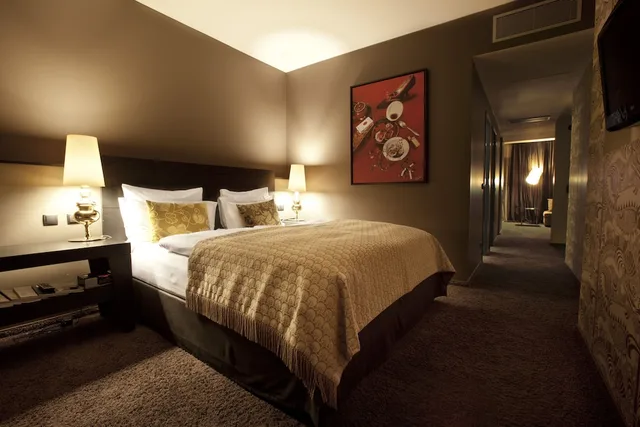 غرفة بسريرين منفصلين، The George Hotel Hamburg 3/5