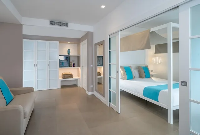 جناح بسرير مزدوج بغرفتي نوم، HOTEL OLIMPICO 4/6