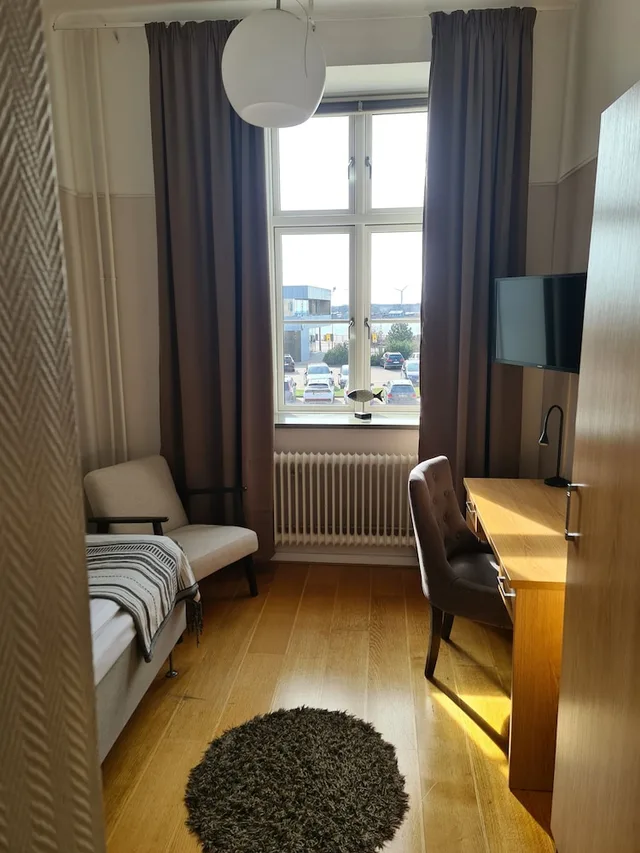 غرفة مفردة بسرير فردي، Hamnhotellet Kronan 1/3