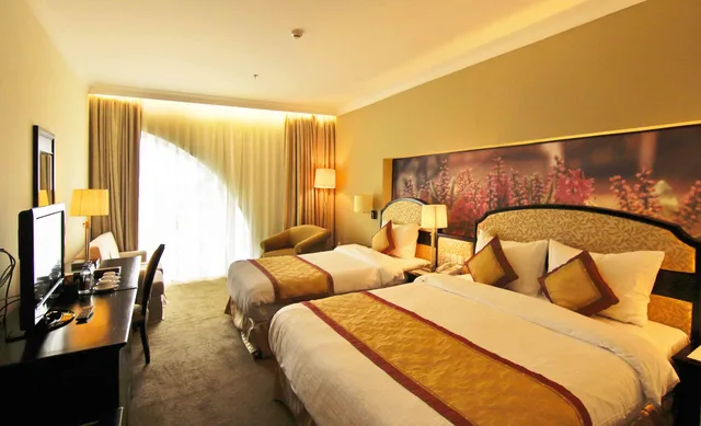 غرفة ديلوكس بسرير كوين، La Sapinette Hotel Dalat 3/10