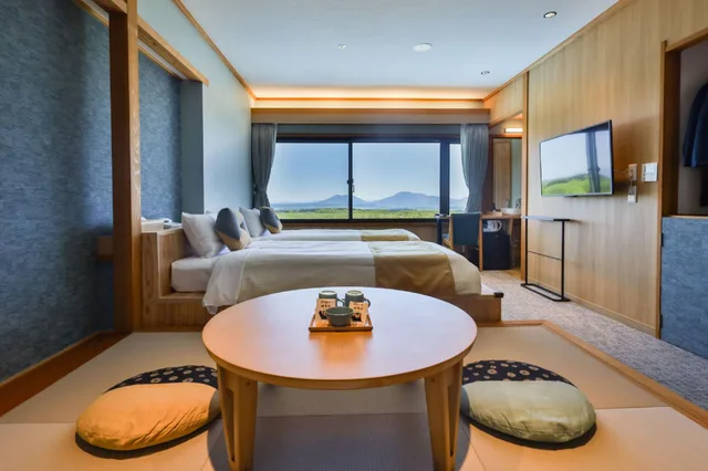 Semi Western, Style, Mountain View, Aso Kuju National Park Hotel and Resort (ex Kurokawa Onsen Senomoto Kogen Hotel) 1/1