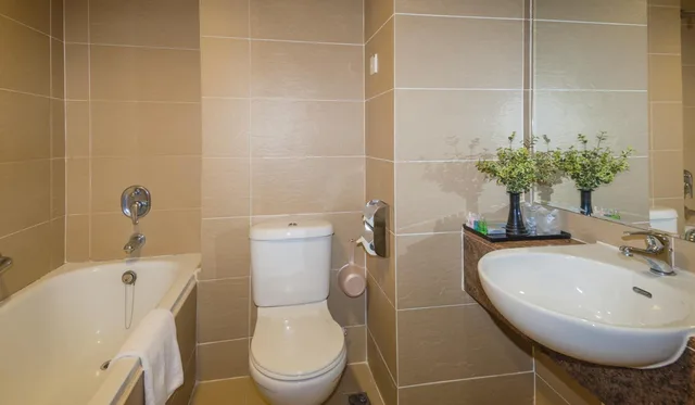 غرفة ديلوكس بسرير مزدوج أو سريرين منفصلين، Pearl View Hotel 5/7