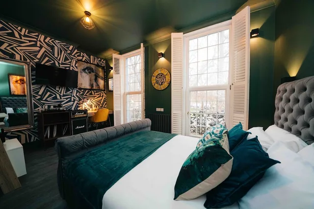 بنتهاوس بسرير كينج بإطلالة على الحديقة، The Rokxy Townhouse - Kings Cross 10/10