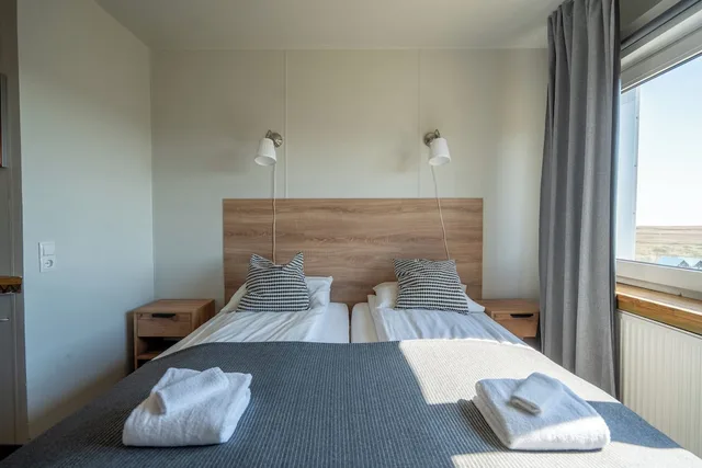 غرفة اقتصادية بسريرين منفصلين، Hotel Laki 5/9