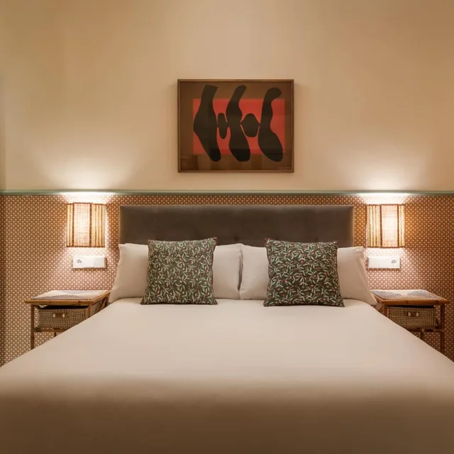 غرفة داخلية بسرير مزدوج، Hotel Abril 2/4