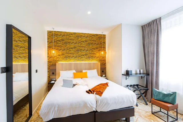 غرفة بسريرين منفصلين، Best Western Mulhouse Salvator Cente 2/3