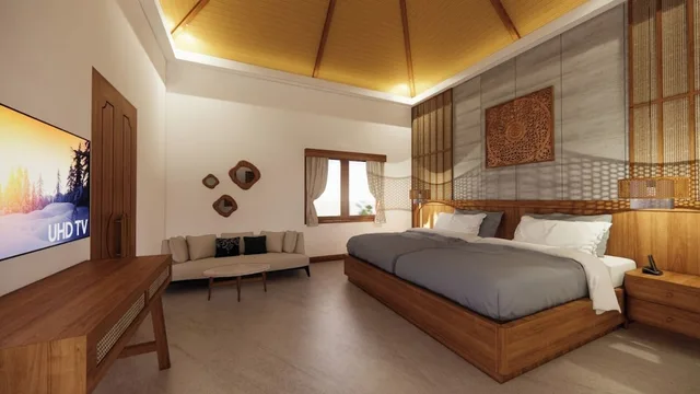 1 Bedroom, Signature, Suite, Twin Beds, Bathtub, Garden Area، Tonys Villas and Resort Seminyak Bali 1/10