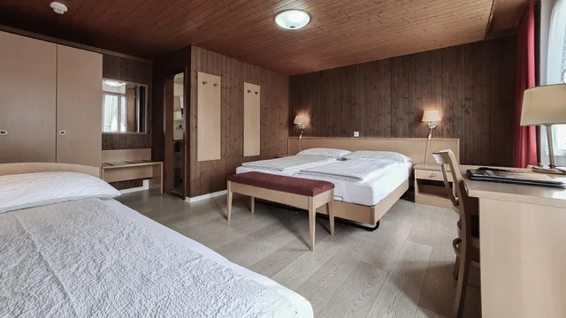 Room, Triple, 3 Beds, Balcony, Rossli Hotel 3/3