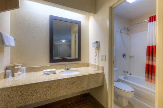 غرفة ديلوكس بسرير كينج، Red Roof Inn Memphis East 6/6