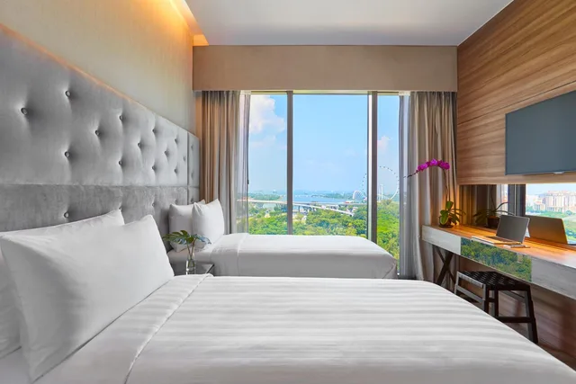 جناح بريميوم بغرفتي نوم، Pan Pacific Serviced Suites Beach Road 2/5