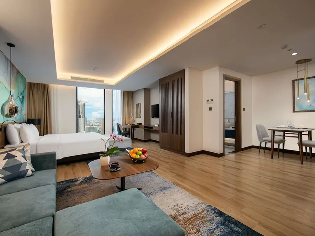 جناح جونيور بسرير مزدوج، Movenpick Living West Hanoi 4/7