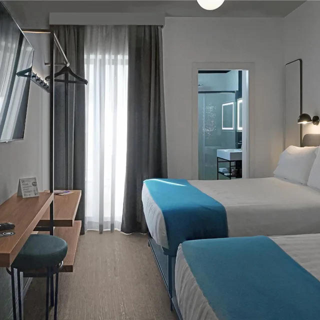 غرفة فاخرة ثلاثية، Hotel Europa Monetti 1/4