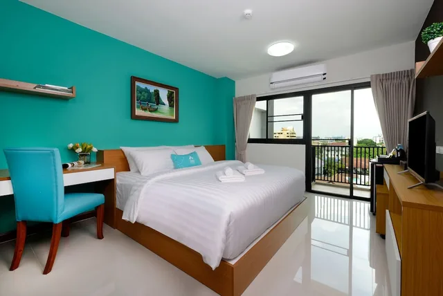 غرفة سوبيريور بسرير كينج، Siri Ratchada Bangkok 1/2