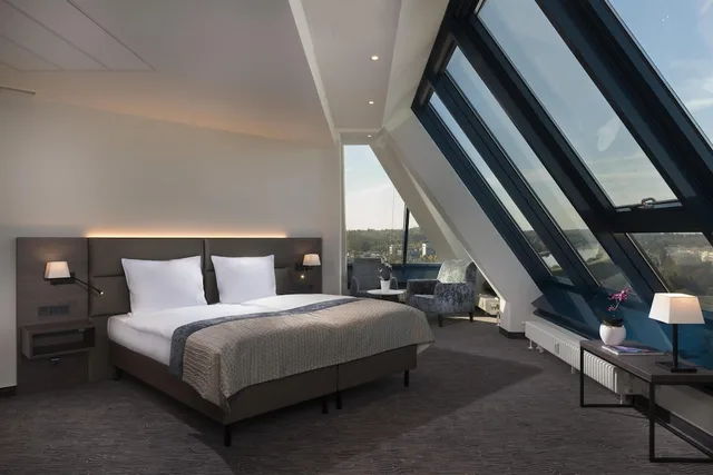 جناح بسريرين منفصلين، Excelsior Hotel Nurnberg Furth 2/4