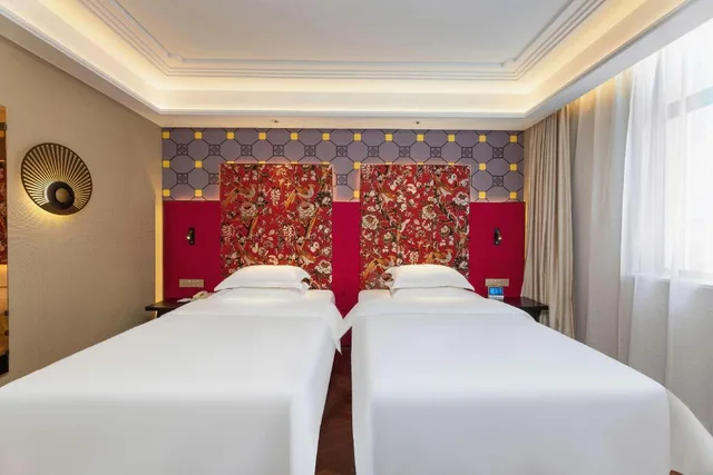 غرفة ديلوكس بسريرين منفصلين، Jinjiang Metropolo Hotel Hefei Baohe 5/10