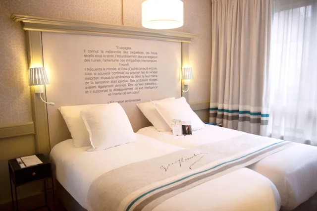 غرفة كومفورت بسريرين منفصلين، Hotel Litteraire Gustave Flaubert, BW Signature Collection 7/13