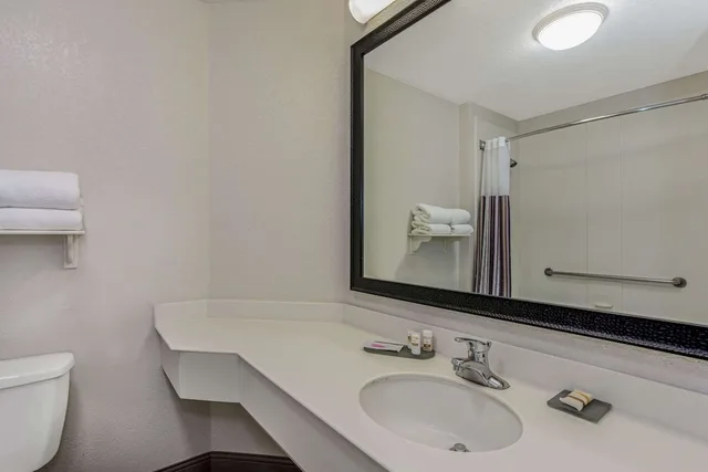 غرفة ديلوكس بسرير كينج، La Quinta Inn And Suites By Wyndham Orlando Airport North 7/9