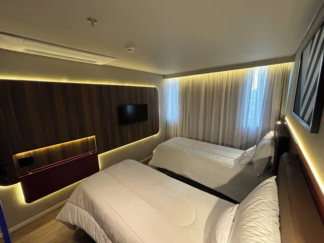 غرفة سوبيريور بسريرين منفصلين، Golden Tower Express Nacoes Unidas 3/5