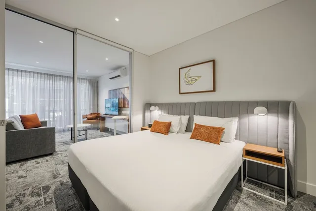 غرفة مفردة بشرفة بغرفة نوم واحدة، QUEST PORT ADELAIDE 3/10
