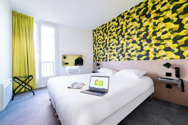 غرفة بسرير كوين بشرفة، The Originals City, Ara Hotel, Landerneau 2/3