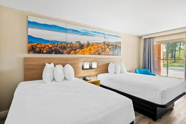 غرفة ديلوكس بسريرين مزدوجين، Days Inn by Wyndham Petersburg/South Fort Lee 2/8