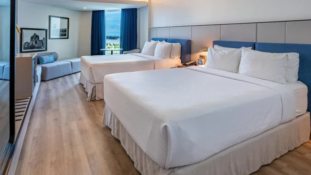 غرفة ديلوكس بإطلالة على البحر، Crowne Plaza Santo Domingo (ex Intercontinental V Centenario Hotel) 1/2