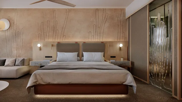 Junior Suite, King Bed, Pool Side, Terrace، SECRETS BABY BEACH ARUBA 1/3