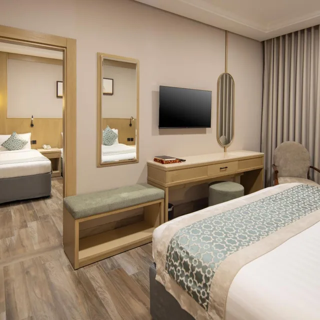 غرفة ديلوكس بسريرين كوين، فندق عفراء(Afraa Hotel) 9/10