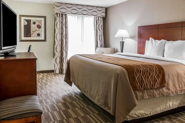 غرفة بسرير كينج، Comfort Inn & Suites University South 1/2