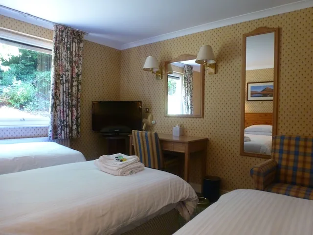 غرفة عائلية بسرير مزدوج وسرير بطابقين، Norseman Hotel 6/7