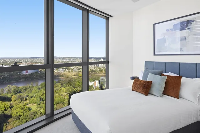 جناح بسريرين كوين بإطلالة على النهر بـ3 غرف نوم، Avani Living Queens Wharf Residences 7/10