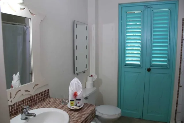 Family, Triple, 3 Double Beds, Ocean Front, Kitchenette، Hotel Villas Las Palmas Al Mar 9/10
