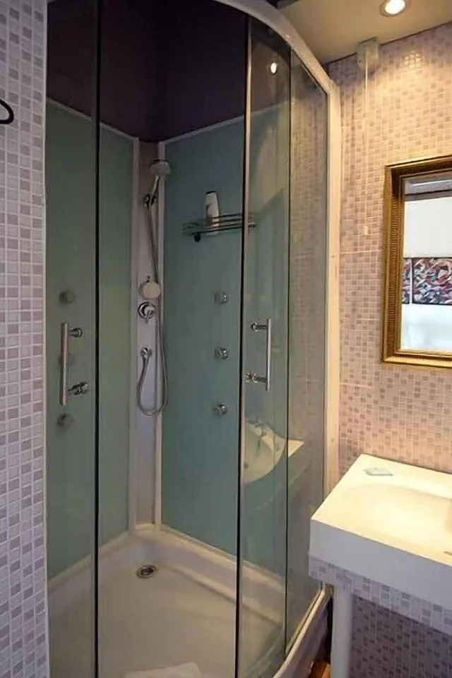 غرفة قياسية بسريرين منفصلين بمطبخ صغير، Residence Al Lago 6/7