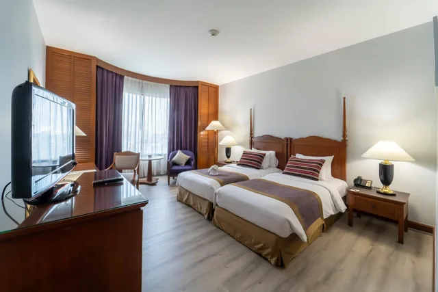 غرفة ديلوكس بسرير مزدوج أو سريرين منفصلين بإطلالة على المدينة، Century Park Hotel 4/10