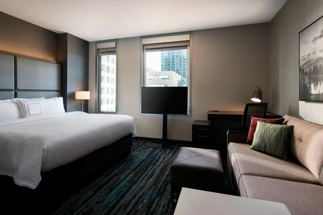 استوديو، RESIDENCE INN SEATTLE DOWNTOWN/CONVENTION CENTER 1/4