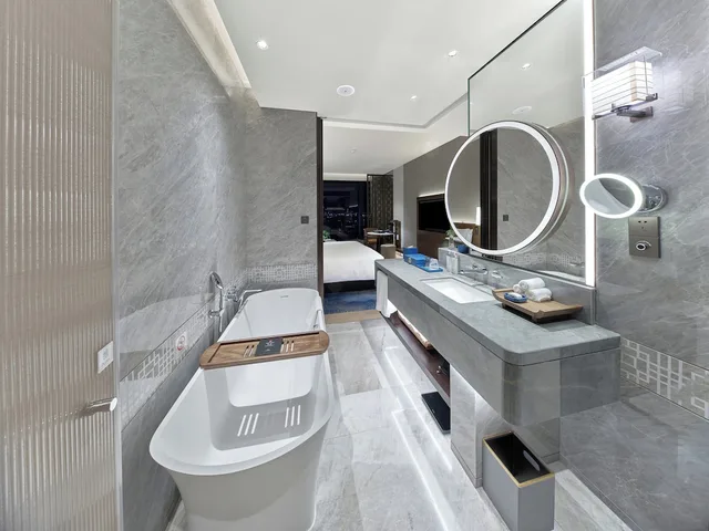 غرفة قياسية بسرير كينج، Hualuxe Hotels And Resorts Nanjing Yangtze River 7/7