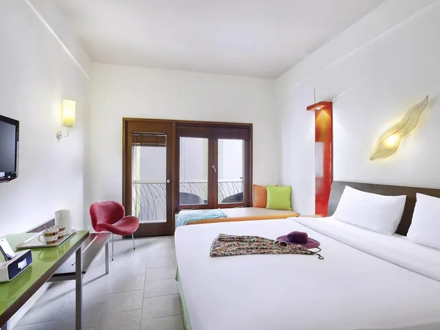 غرفة سوبيريور بسرير مزدوج، TRIBE Bali Legian 3/10