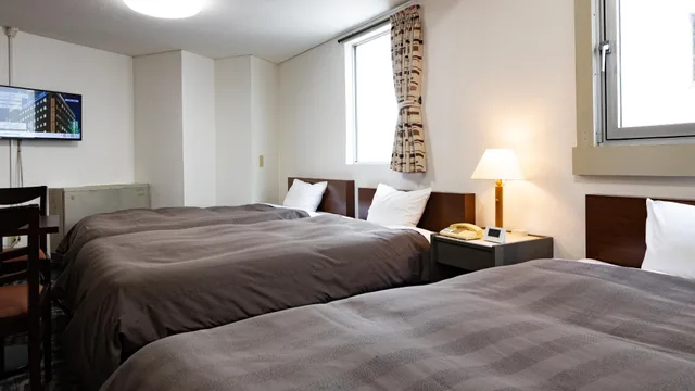 غرفة غربية قياسية ثلاثية، Kurashiki Station Hotel 1/1