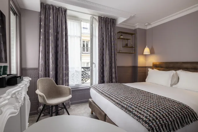 غرفة سوبيريور بسريرين منفصلين، Hotel Madeleine Haussmann 2/10