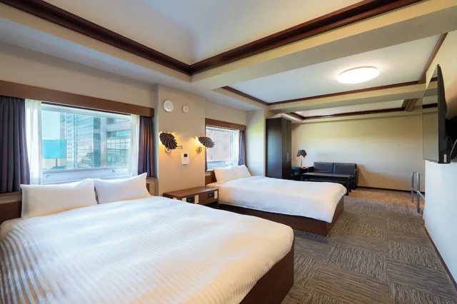 Deluxe, 2 Double Beds, Koraku Garden Hotel 1/1
