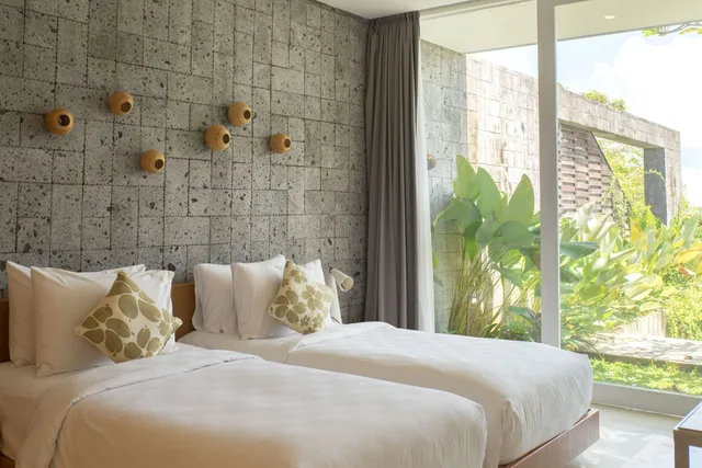 فيلا ديلوكس بانورامية بغرفتي نوم بإطلالة، Hideaway Villas Bali – Uluwatu by Kanaan Hospitality 3/8