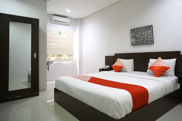 غرفة ديلوكس بسرير مزدوج، OYO 1477 Athar 88 Hotel 7/10