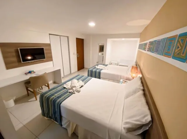Family, 2 Double Beds, Slim Pajucara by Tropicalis 2/9