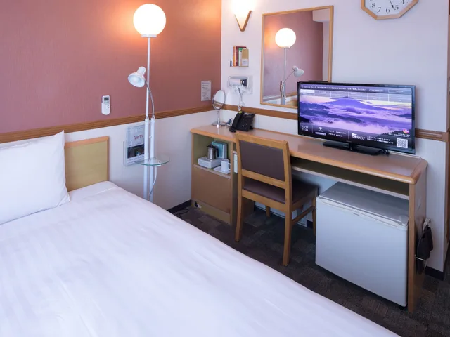 غرفة اقتصادية بسرير مزدوج للمدخنين، Toyoko Inn Oyama eki Higashi-guchi No.1 3/5