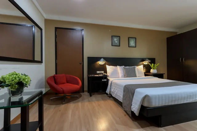 غرفة ديلوكس بسرير كوين، Laguna Technopark Hotel 2/4