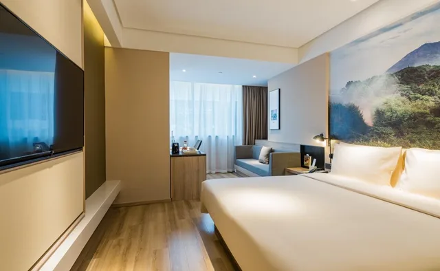 غرفة سوبيريور بسرير كوين، Atour Hotel Nanjing Maqun 1/1