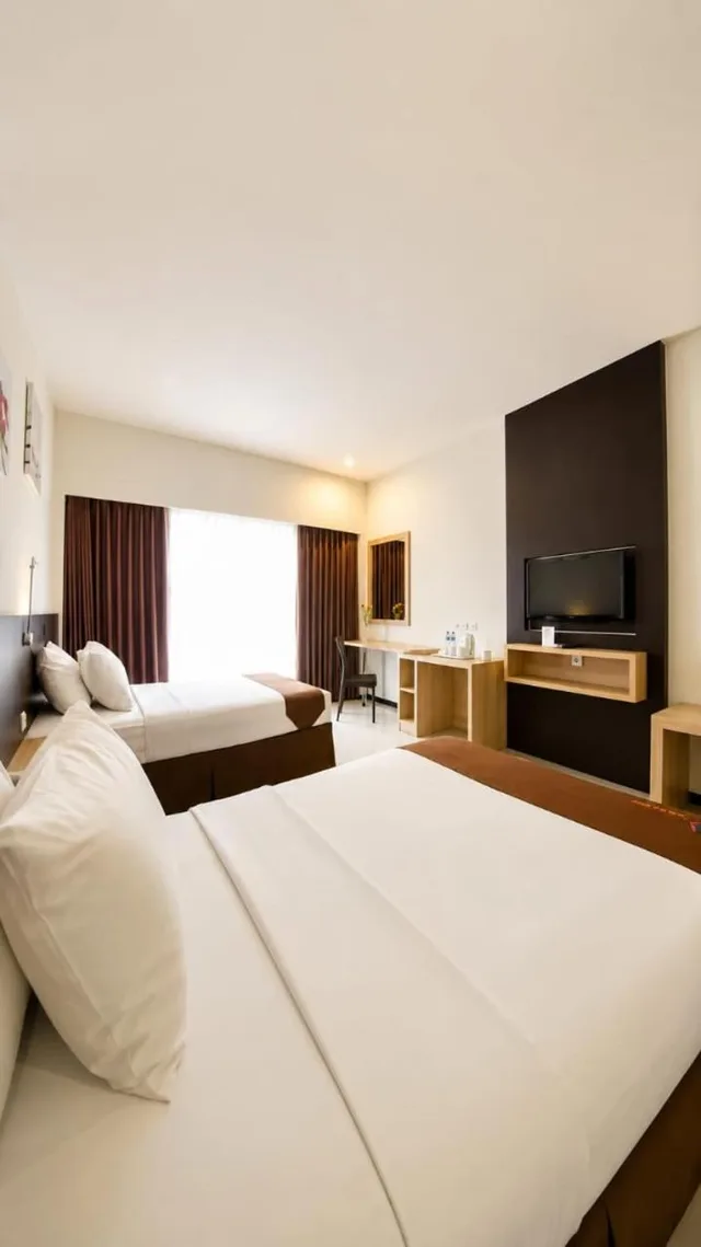 غرفة بسرير مزدوج بشرفة، Batu Suki Resort and Hotel 2/2