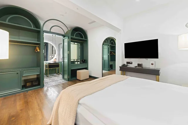 غرفة ديلوكس بسرير كوين، Belmondo Suites Old Town Antalya 6/10