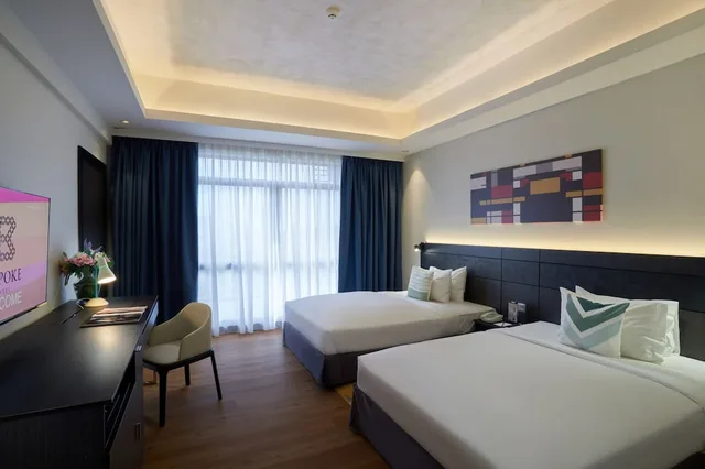 غرفة سوبيريور بسريرين منفصلين، Bespoke Hotel Puchong 1/5